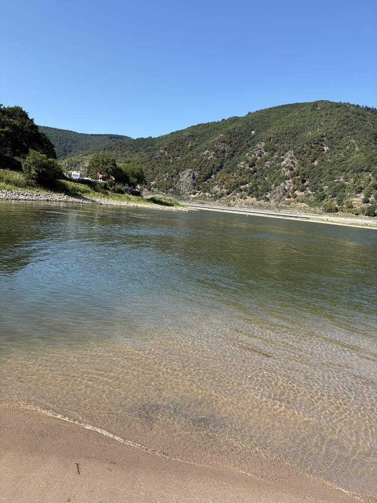 Strand am Rhein